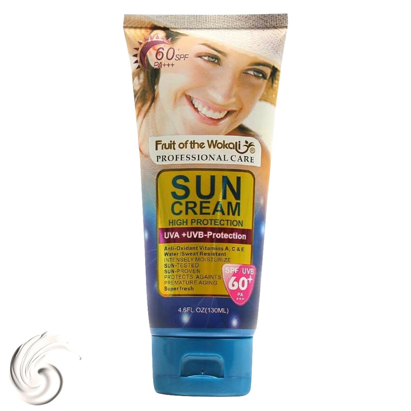 کرم ضدآفتاب سان کرم SPF 60  حجم 130 میلی‌لیتر