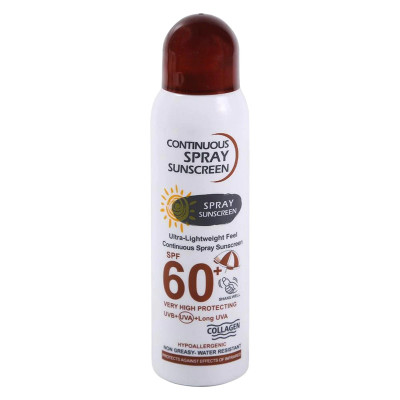 اسپری ضدآفتاب مدل 60، حجم 230 میلی‌لیتر SPF 60