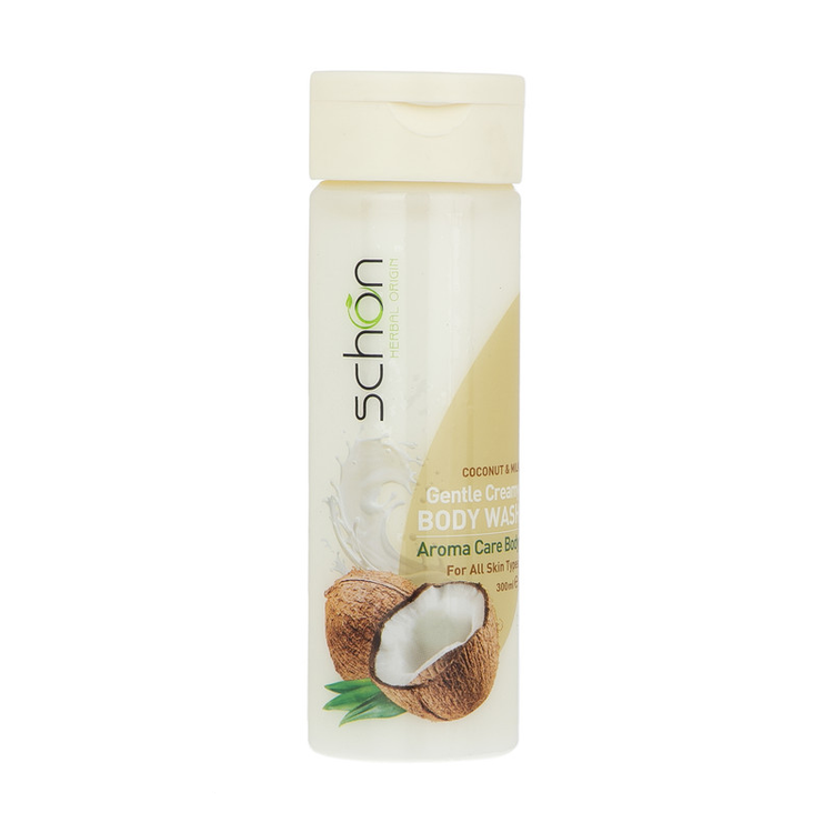 شامپو بدن شون مدل Coconut And Milk حجم 300 میلی لیتر