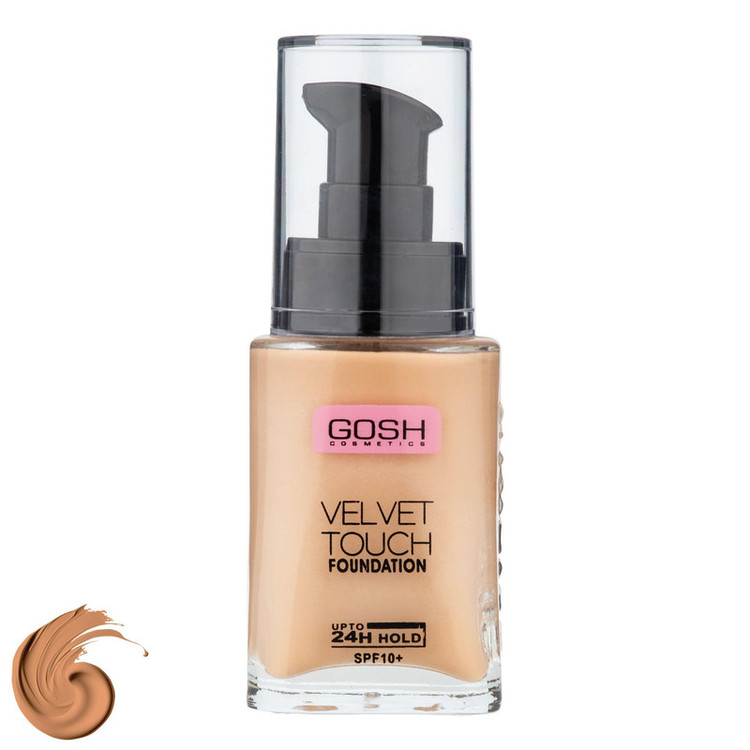 کرم پودر مایع SPF 10 گاش مدل Velvet Touch مناسب انواع پوست حجم 34 میلی لیتر