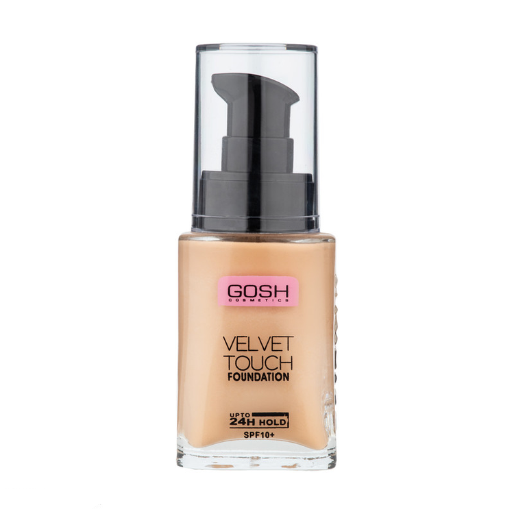 کرم پودر مایع SPF 10 گاش مدل Velvet Touch مناسب انواع پوست حجم 34 میلی لیتر