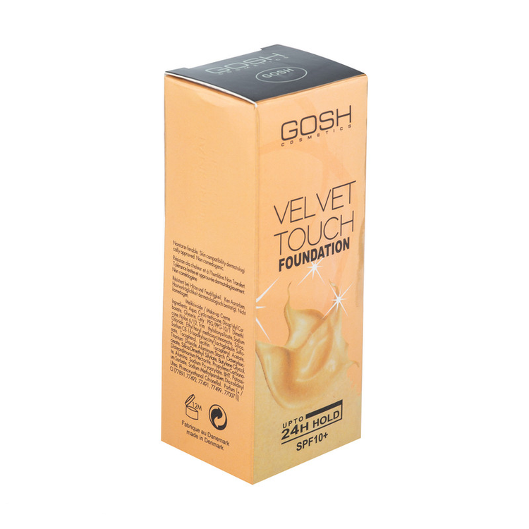 کرم پودر مایع SPF 10 گاش مدل Velvet Touch مناسب انواع پوست حجم 34 میلی لیتر
