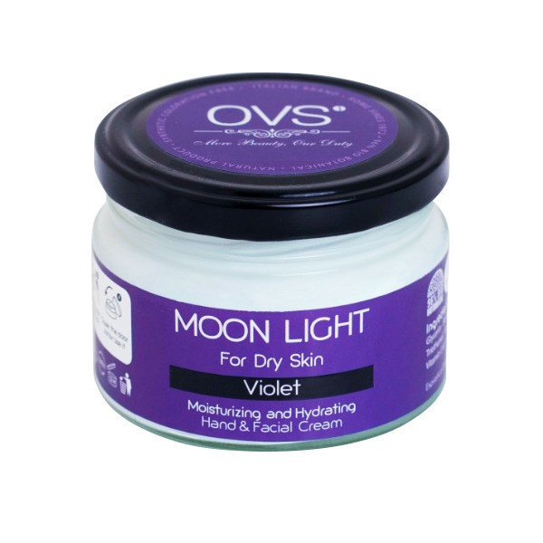 کرم آبرسان او وی اس ۱ مدل Violet حجم 270 میلی لیتر پوست خشک