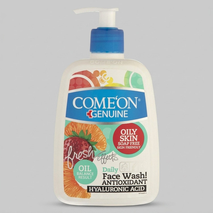 ژل شستوشوی صورت کامان مدل Oily حجم 500 میلیلیتر پوست چرب