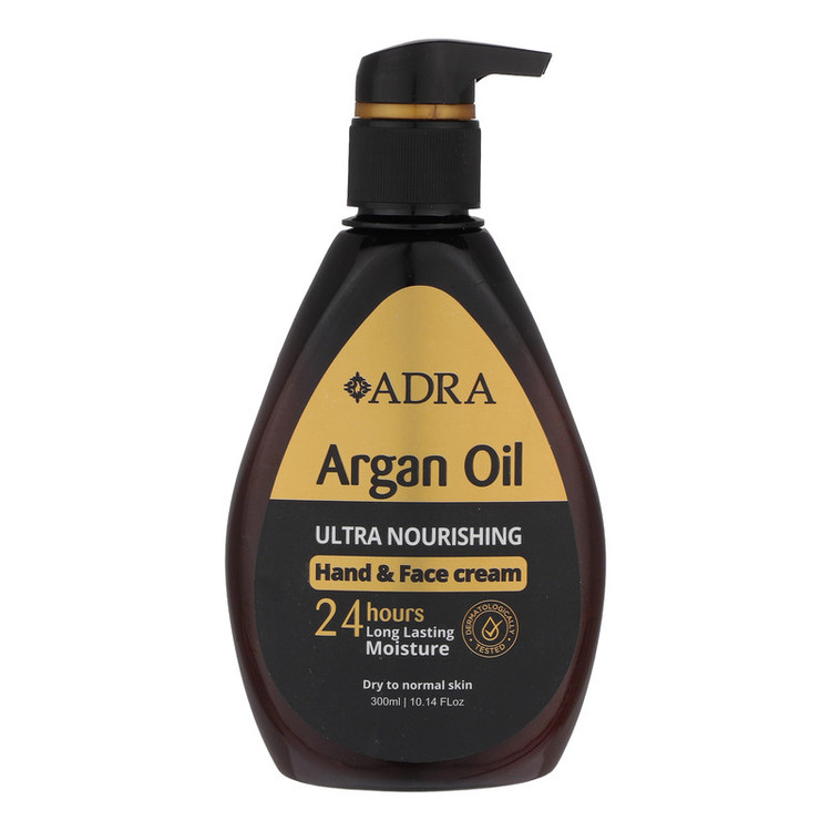 کرم مغذی آدرا مدل آرگان حجم 300 میلیلیتر Argan Oil