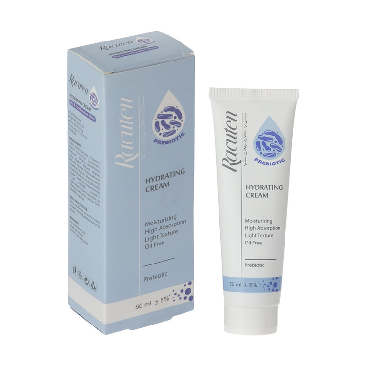 کرم آبرسان راکوتن مدل Prebiotic حجم 50 میلیلیتر مناسب پوست چرب و مختلط