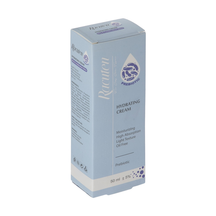 کرم آبرسان راکوتن مدل Prebiotic حجم 50 میلیلیتر مناسب پوست چرب و مختلط