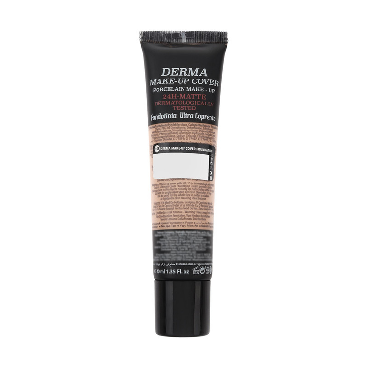 کرم پودر مایع SPF 15 گابرینی مدل Derma شماره 101 مناسب برای انواع پوست حجم 40 میلیلیتر