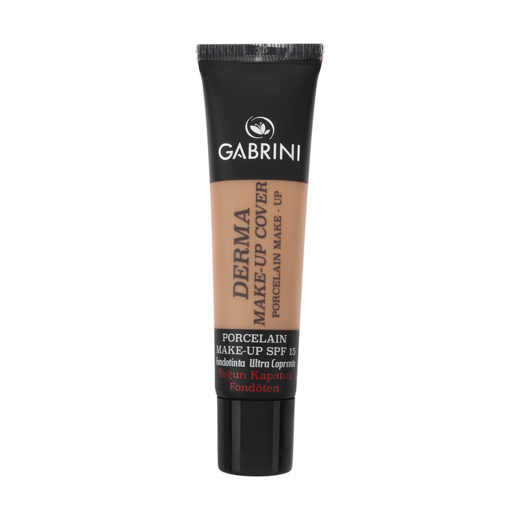 کرم پودر مایع SPF 15 گابرینی مدل Derma شماره 103 مناسب برای انواع پوست حجم 35 میلیلیتر
