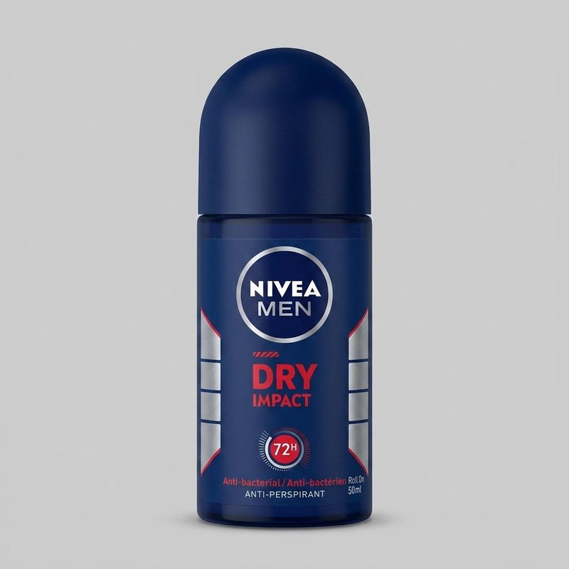 مام رول ضد تعریق مردانه نیوآ مدل Dry Impact حجم 50 میلی لیتر