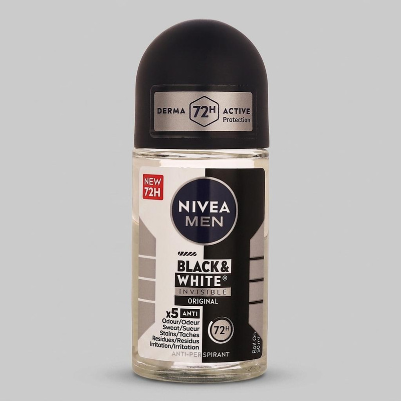 رول ضد تعریق مردانه نیوآ مدل Black & White حجم 50 میلی لیتر اصلی