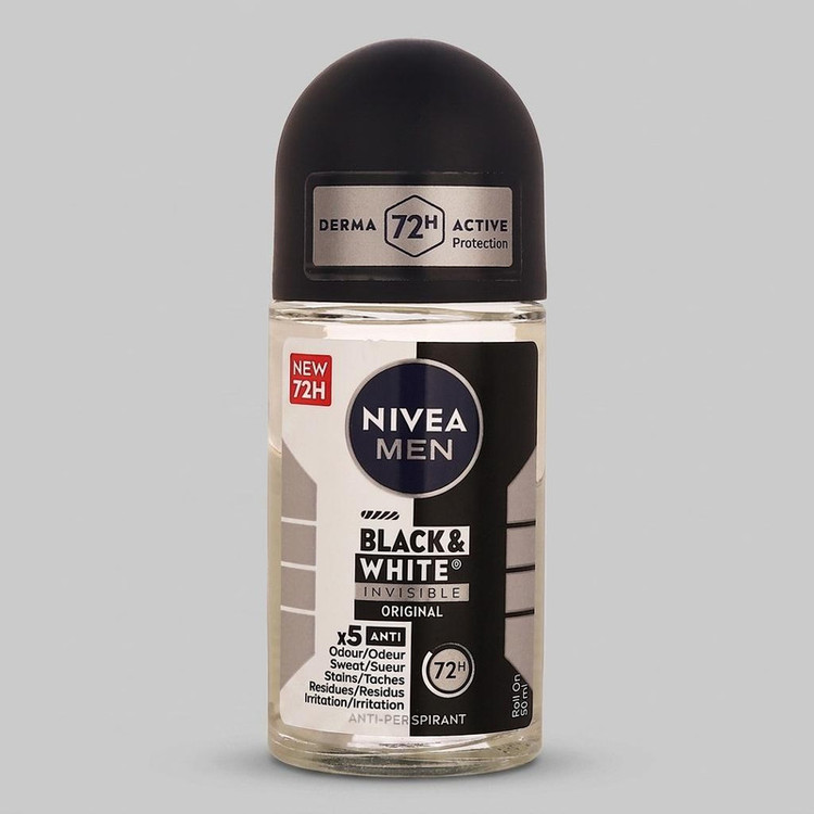 رول ضد تعریق مردانه نیوآ مدل Black & White حجم 50 میلی لیتر اصلی